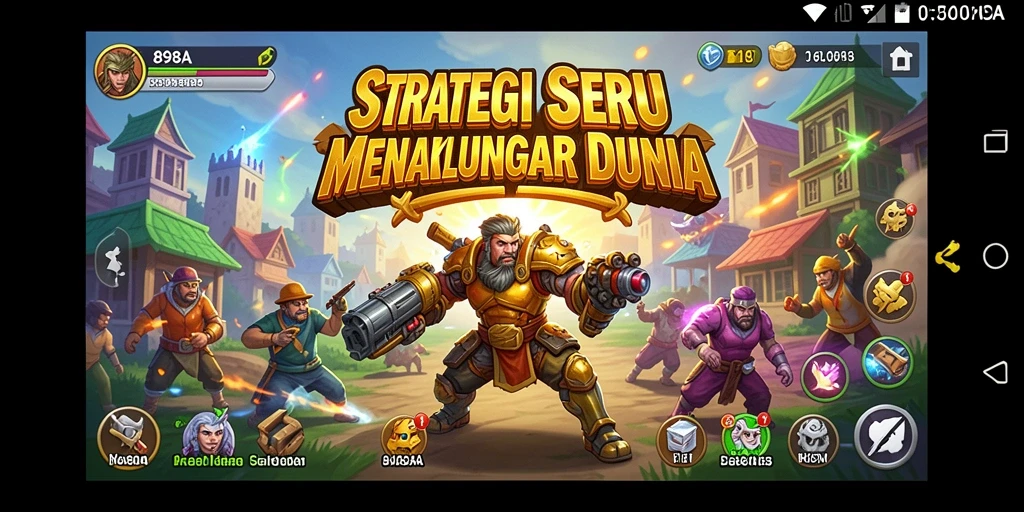 Tampilan gameplay seru di 898A dengan strategi yang mendebarkan.