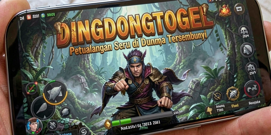 Screenshot gameplay DINGDONGTOGEL yang menampilkan petualangan seru.