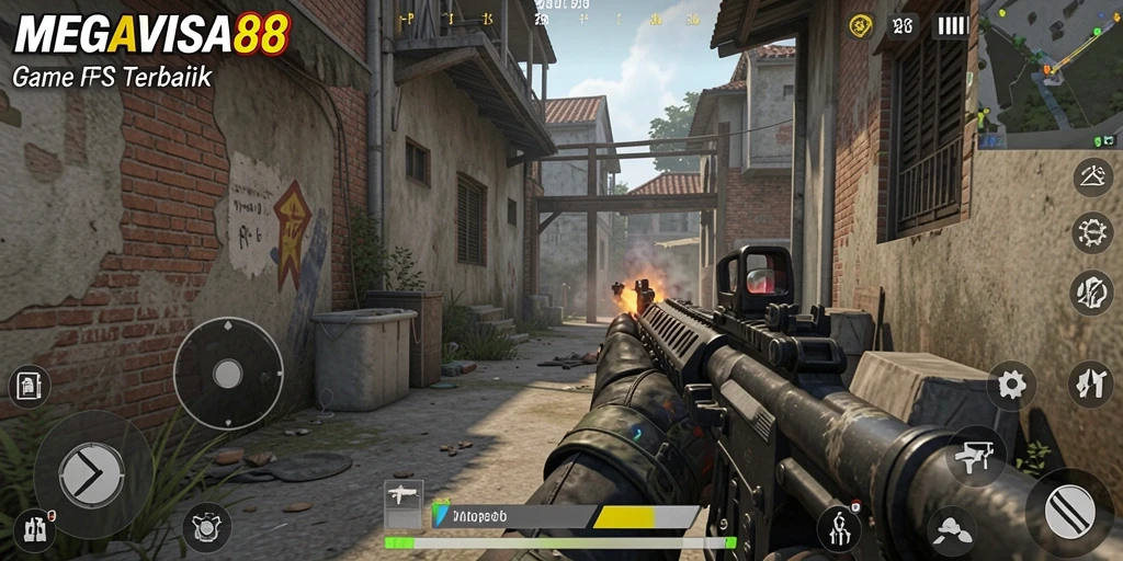 Tangkapan layar gameplay mendebarkan di MEGAVISA88.