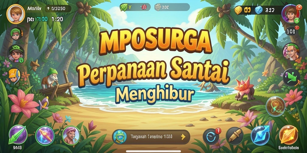Tampilan aksi seru dalam gameplay MPOSURGA yang memikat.