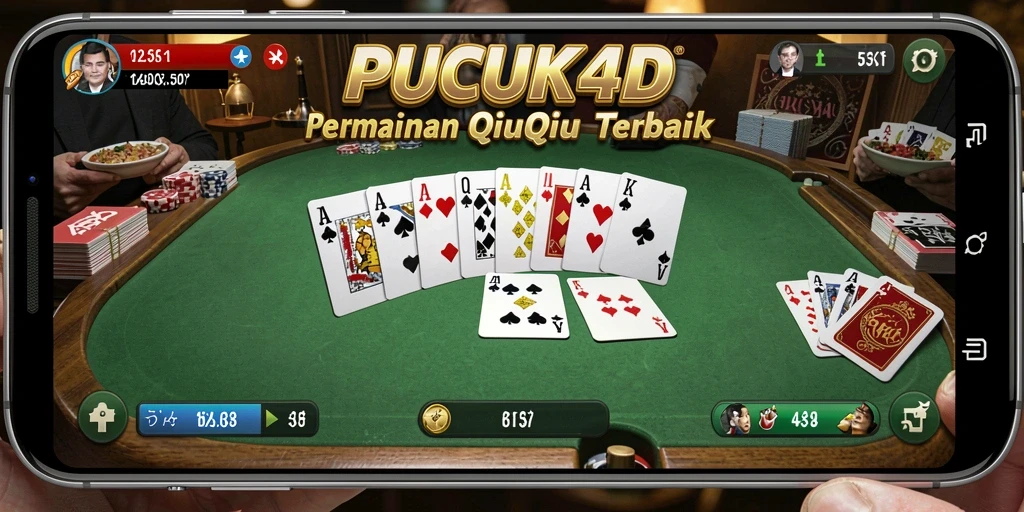 Screenshot gameplay PUCUK4D yang menampilkan keseruan permainan QiuQiu.