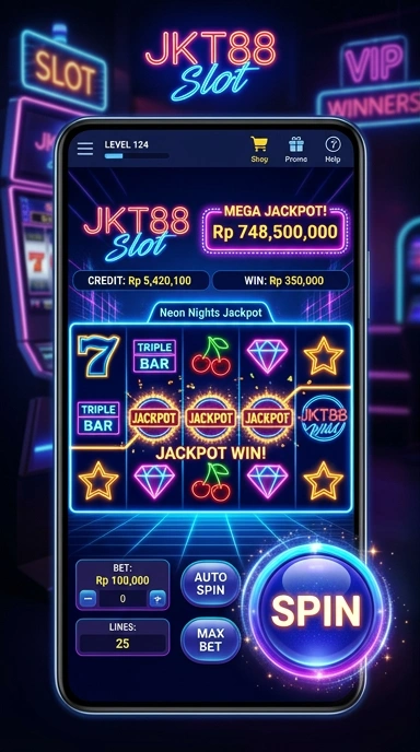 Menu kategori aplikasi di jkt88 yang memudahkan pencarian.
